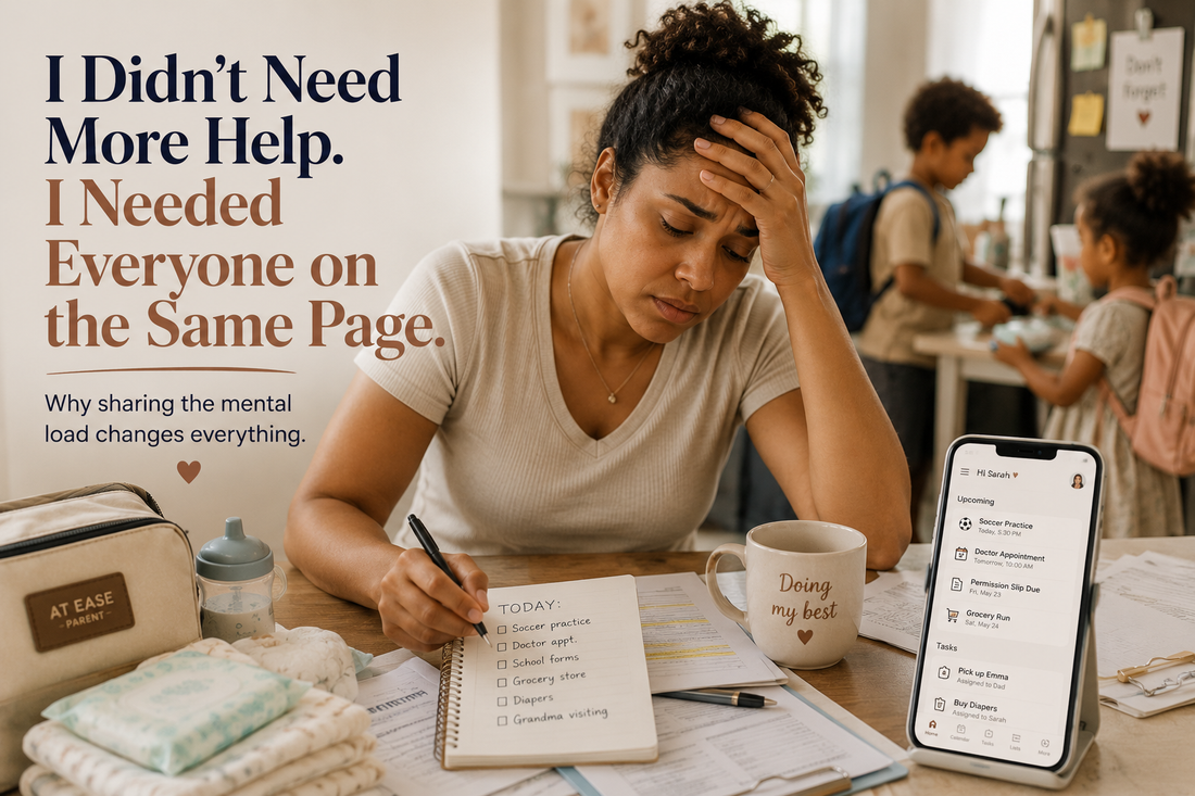 Why Moms Carry the Family Mental Load and How to Share It