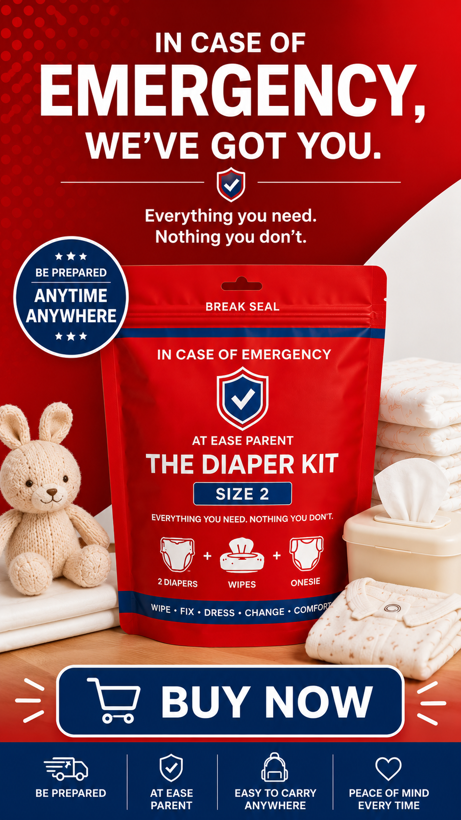 The Diaper Emergency Kit