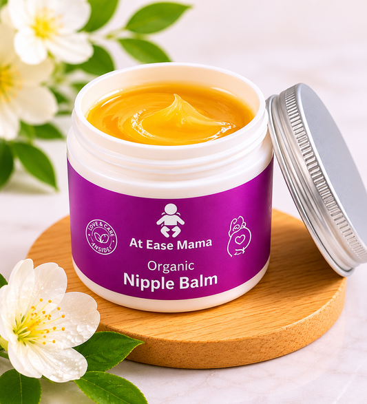 Organic Soothing Nipple Balm for Breastfeeding
