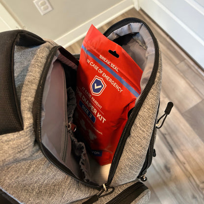 Diaper Kit inside a diaper kit