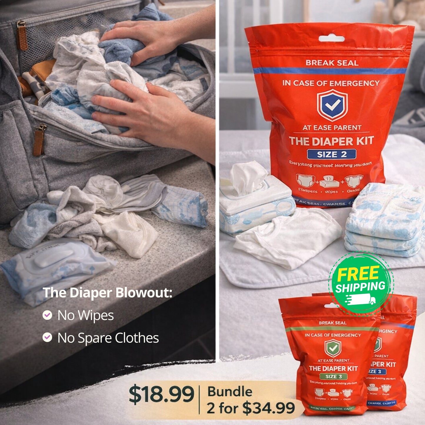The Diaper Emergency Kit