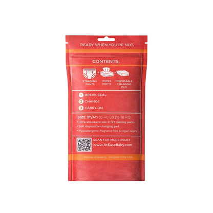 Potty training back features