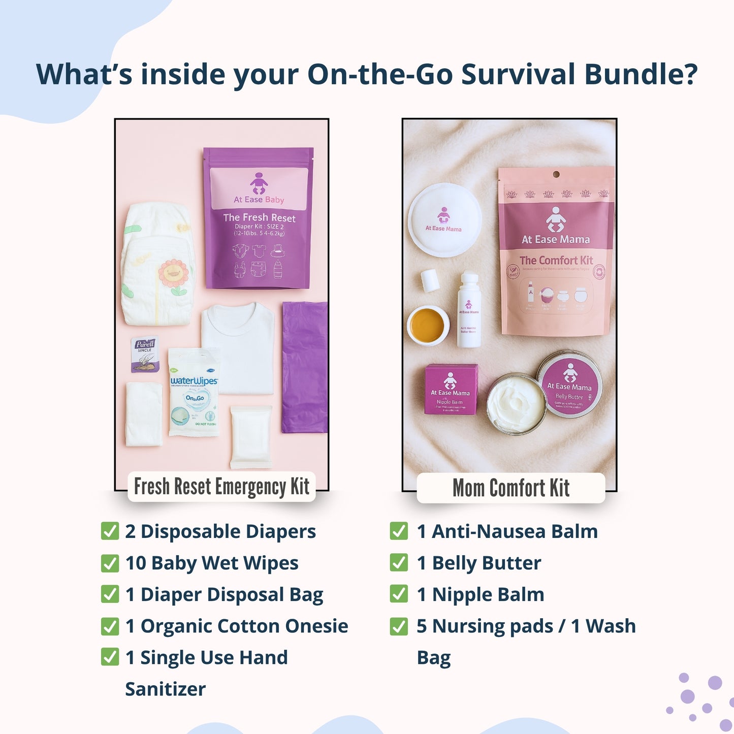 The On-the-Go Survival Bundle for Mom & Baby