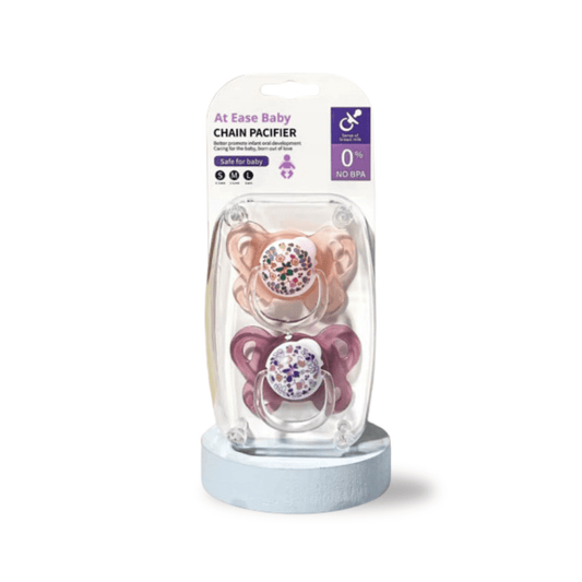 At Ease Baby Orthodontic Pacifier made from BPA-free silicone